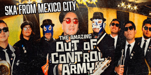 Out Of Control Army (Mexico) Australia 2026 cover